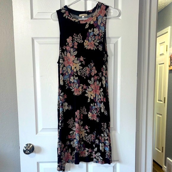 Halo Dresses & Skirts - Halo Black Floral Midi Dress